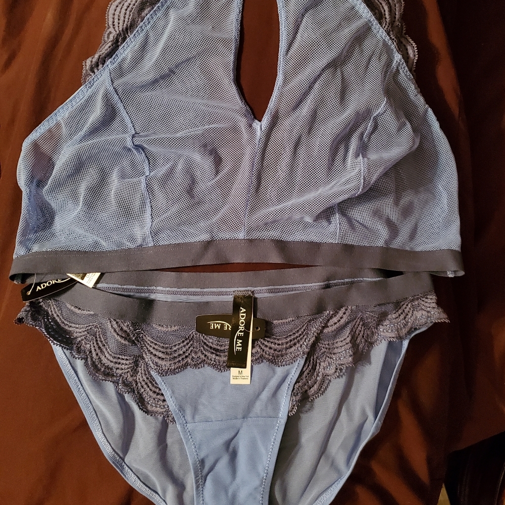 Adore Me Lounge Bra and Panty Set (NWT)